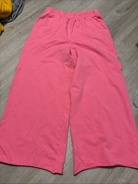 Smash‎ + Tess Wide Leg Pink Trousers